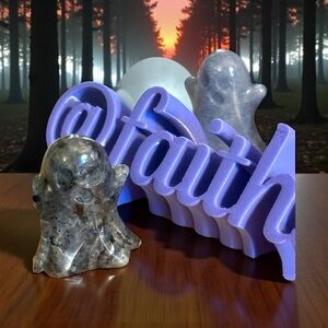 Ghost Crystal: Larvikite or Blue Aventurine